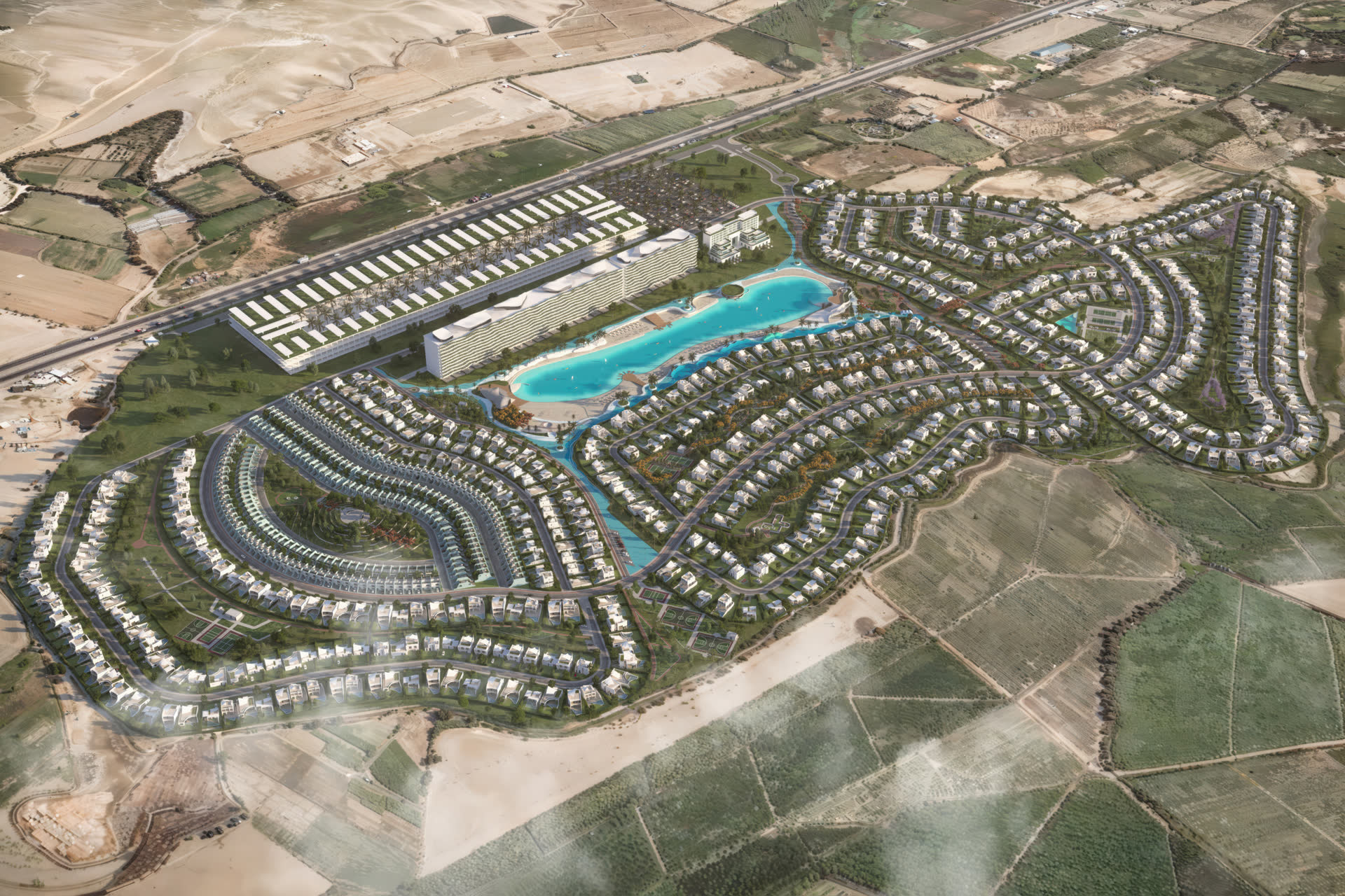 Master plan de Flamencos Condominio